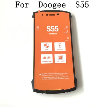 

Doogee S55 Used LCD Display Screen + Touch Screen + Frame For Doogee S55 MTK6750T 5500mAh 4GB 64GB Mobile phone