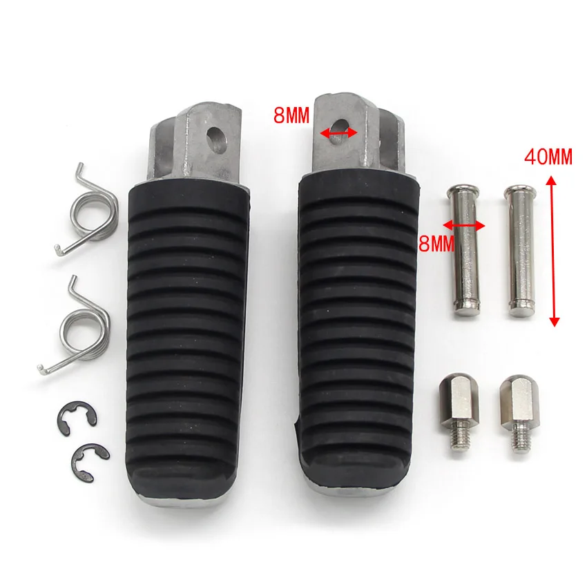 Передние Подножки для Yamaha BT1100 Bulldog FJR1300 FJR1300A/AE/AS/ES FZ6 N FA6N FZ6S MT03 TDM850 4BH 27461 01R/27451