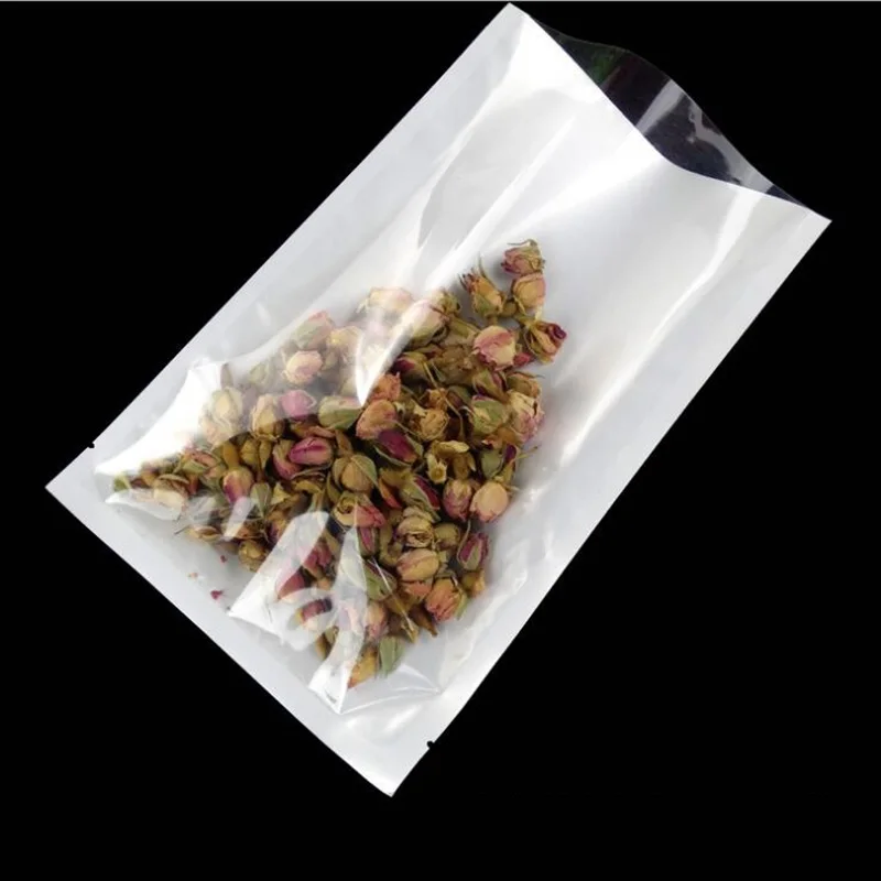 Wholesale Wedding Open Top Heat Seal Vacuum Package Bag Front Clear