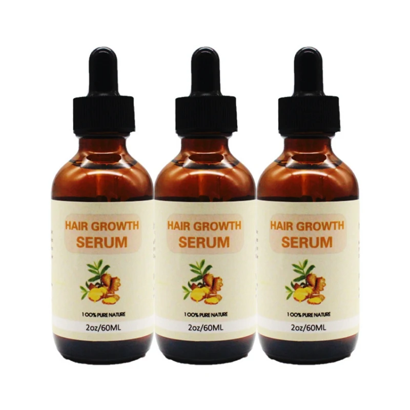 60ml Hair Growth Serum Hair Growth Treatment Hair Serum Anti Hair Loss Thinning Balding Repairs Hair 2