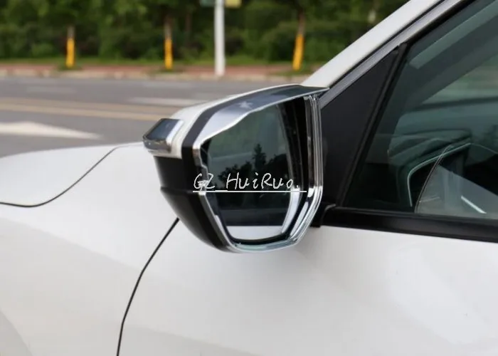 2 шт. хромированные боковые козырьки для автомобиля Honda Civic 10 2016 2017|rain guards|for hondachrome