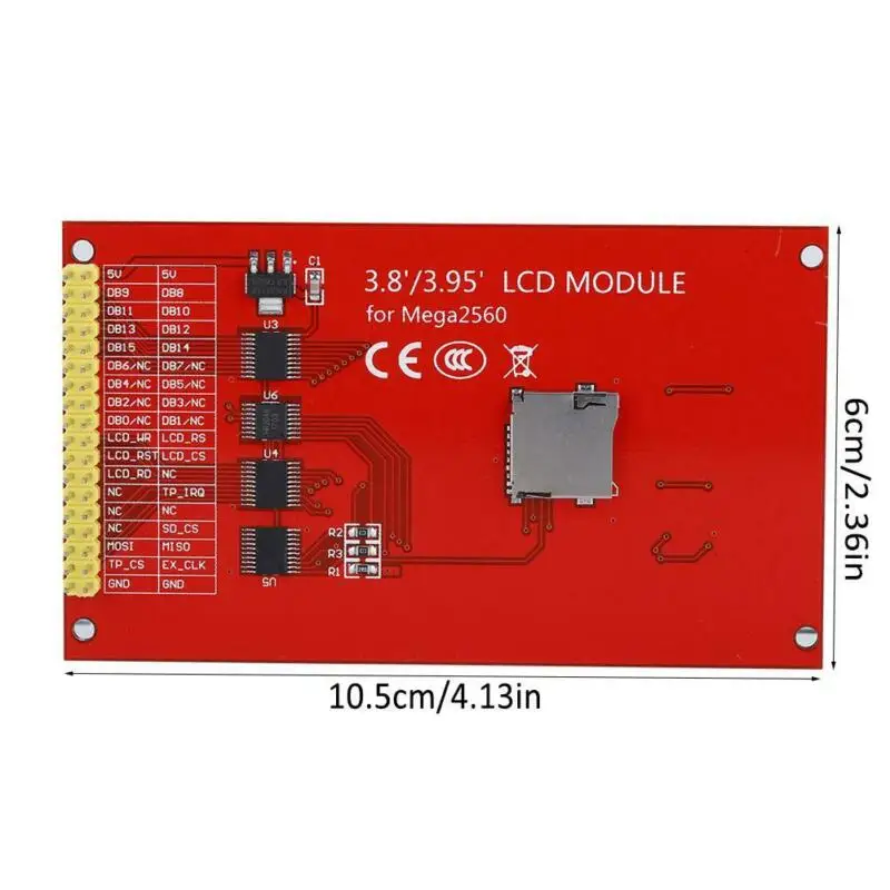 4," TFT сенсорный ЖК-экран модуль 320x480 для Arduino& Mega2560 щит сенсорный экран