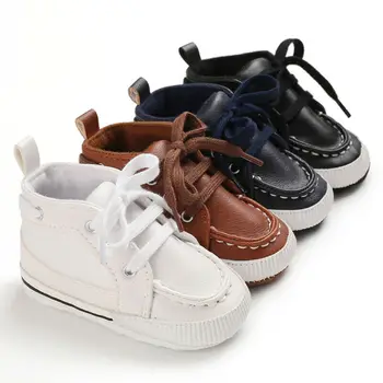 

Baby Shoes Boy Girl Newborn Soft Soles Leather Crib Soft Sole Shoe Sneaker