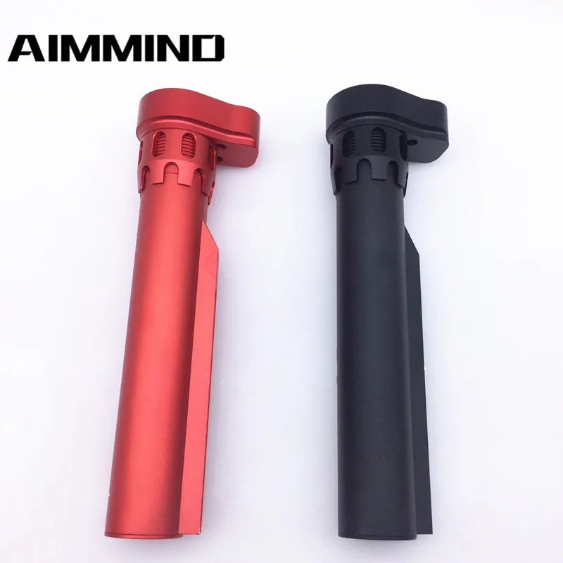 

Tactical 6 Position Buffer Tube for Airsoft M4/M16 Series AEGs Retractable Stock Light weight CNC Stock Extension Tube
