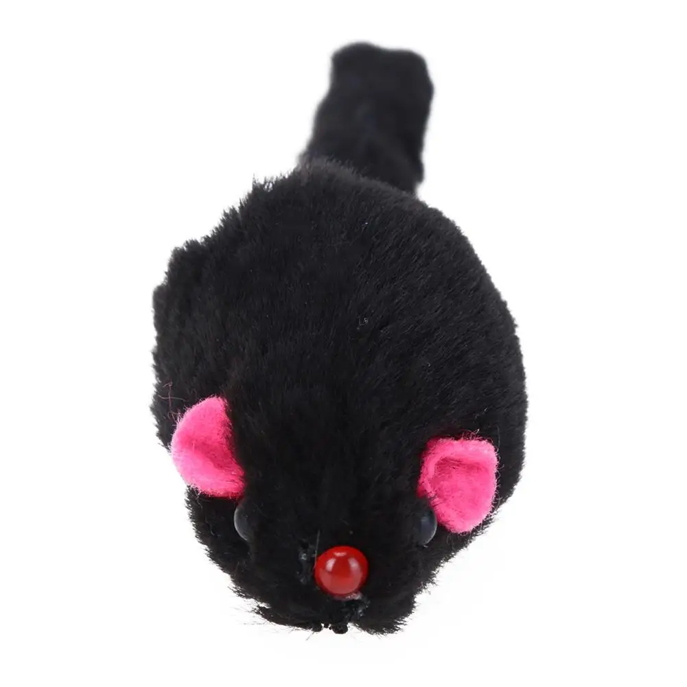 10pcs Pet Cat Toys False Mouse Mini Funny Playing Toys for Cats with Colorful Feather Plush Mini Mouse Toys Pet Supplies