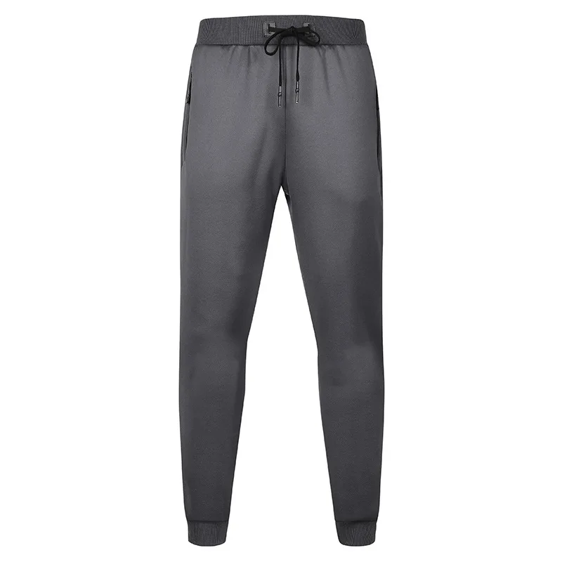 Мужские супер зимние теплые штаны, уличные флисовые штаны для бега, плотные спортивные штаны, плотные штаны на молнии, уличная одежда для мужчин L 6XL 7XL 8XL - Цвет: gray