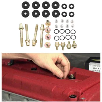 

Replacement Engine Valve Cover Parts Bolts Support Rod Low-Profile Washer Hot Practical