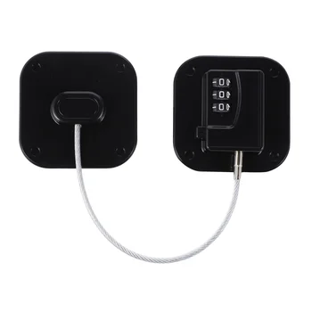 

1 Pc Fridge Lock Durable Practical Adhesive Cabinet Drawer Lock for Home