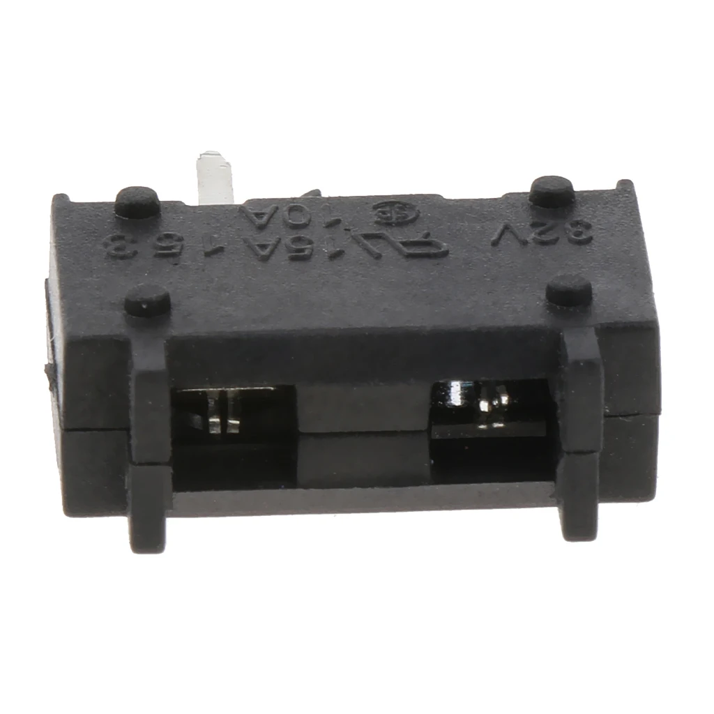 Auto Automaotive Boat 32V 30A Mini Blade Fuse Holder For PCB Board Black
