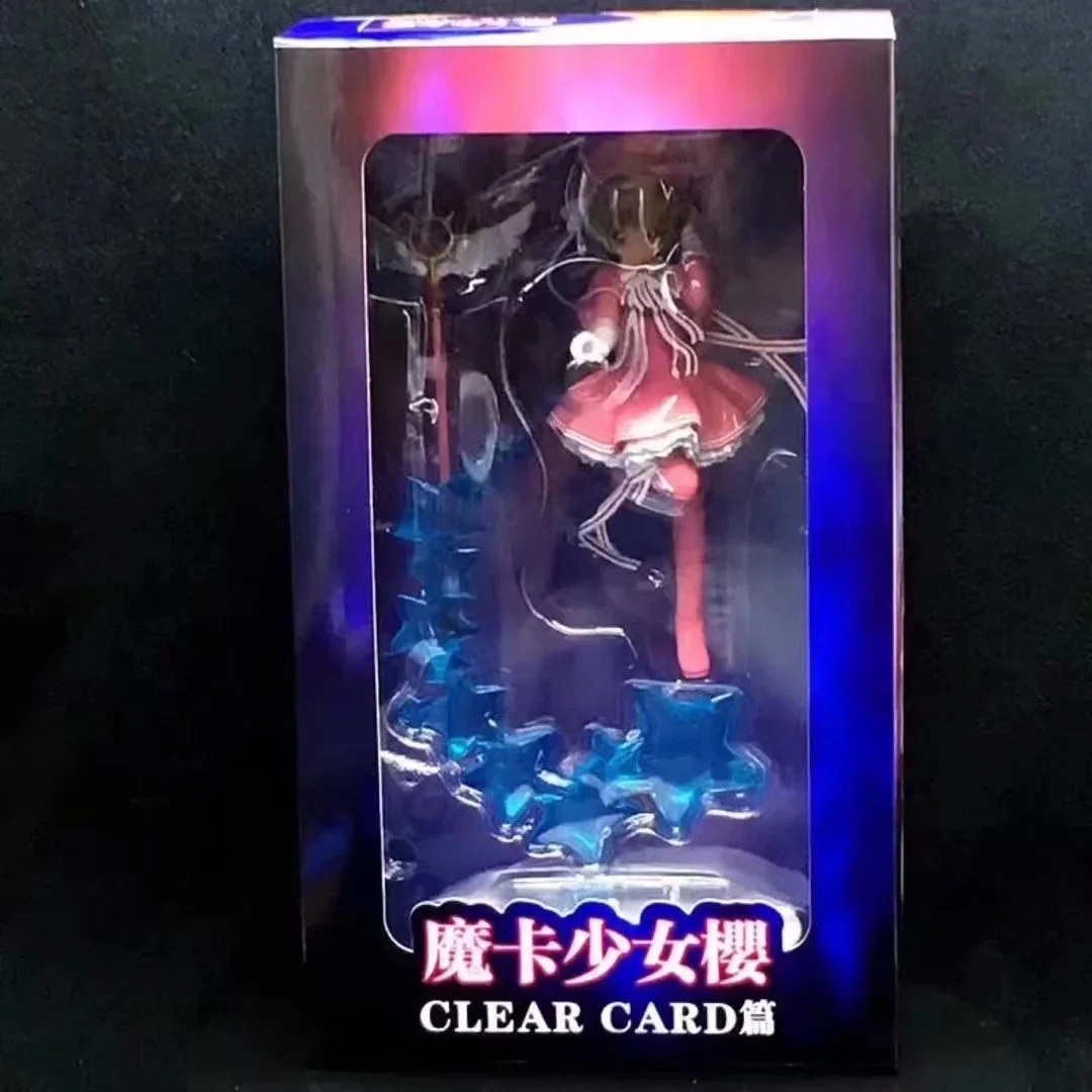 Аниме Волшебная карточка девушки Сакура Cardcaptor Сакура Kinomoto Сакура Клоу Магия в коробке гаражный комплект украшения