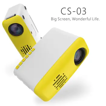 

LCD Mobile Phone HDMI USB Mirror Screen Interface Projection HD Projector AV TV Interface Remote Control Micro LED Mini Projecto