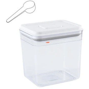 

Portable Sealed Can Vacuum Storage Box Organizer Container for Milk Powder Coffee Grain Organizer Box