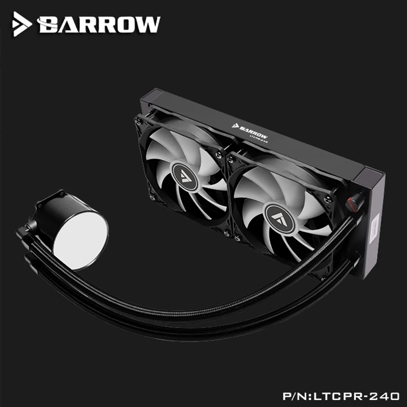 Barrow PWM вентиляторы Intel 115x/X99/X299 AMD Водяной кулер ЦП AIO 240 мм/360 мм с 120 | Компьютеры и