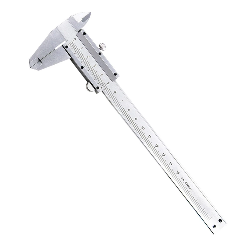 Vernier-calibrador De Metal De 6 , 0-150mm, 0,02mm, Micrómetro,  Herramientas De Medición - Pinzas - AliExpress