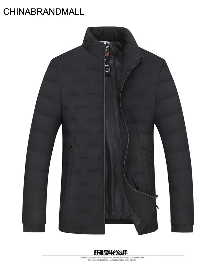 

Men Plus Fat Plus Yili Collar Business Leisure Down Jacket Male Fat Man Short Fund Thicken Keep Warm Down Jacket