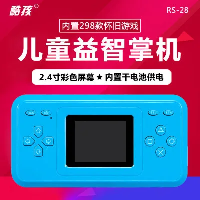 Новая Ретро игровая консоль 8 бит портативные мини портативные игровые плееры Встроенный 298 классические игры лучший подарок для детей