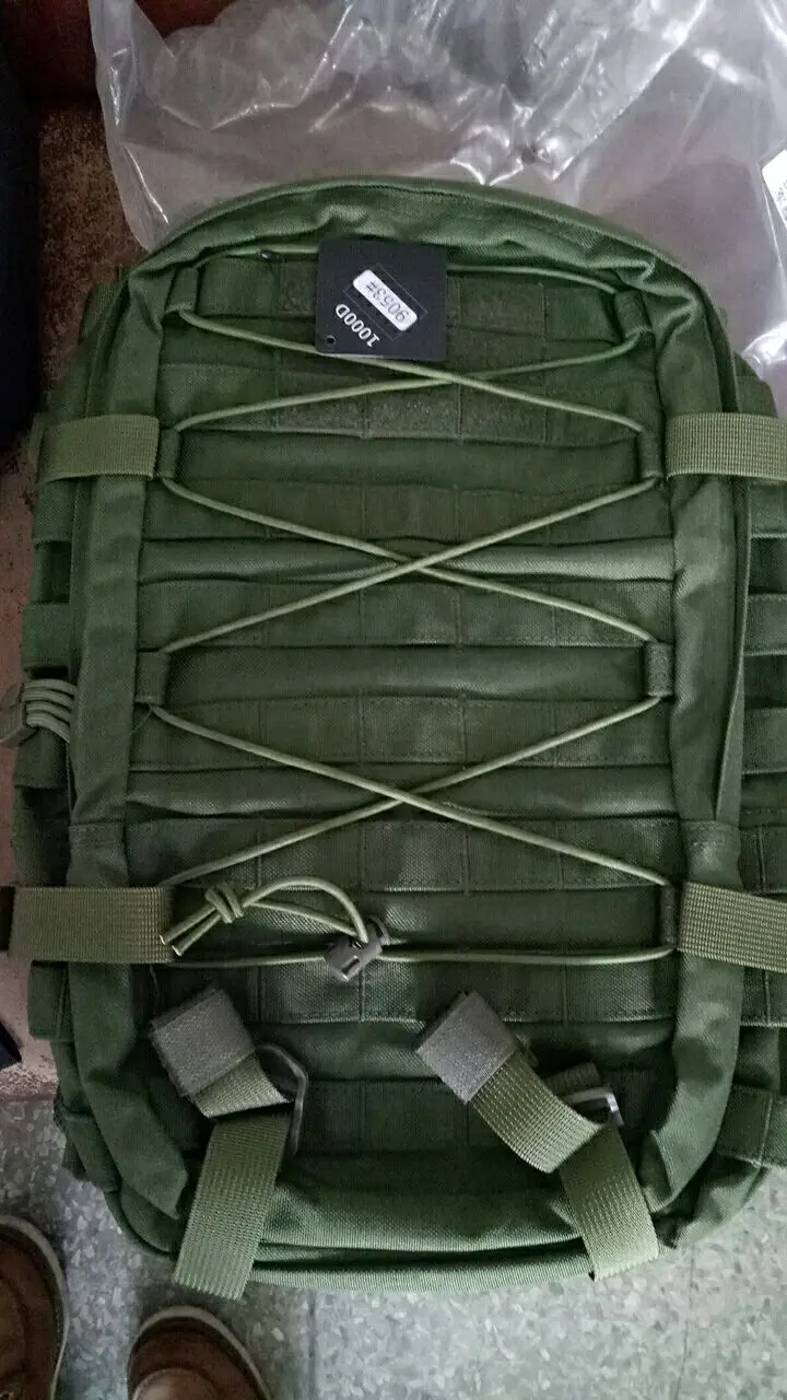 1000D мужские многофункциональные Molle системы рюкзаки для наружного альпинизма охотничьи HS5-0068 - Цвет: Green
