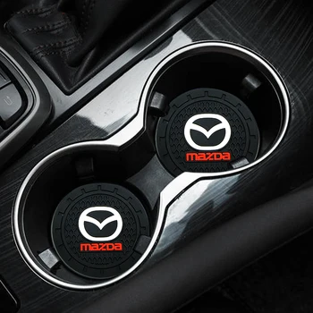 

Car Cup Anti-slip Mat for Mazdas 5 6 323 626 RX8 7 MX3 MX5 Atenza Axela Automobile Non-slip Pad Car Accessories Auto Gadgets