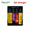 Vapcell original S4 plus  Q4 U2 Q2 Q1 opus bt-c 3100 battery charger AA/AAA 26650 21700 18650 NiMH li-ion battery Smart Charger ► Photo 2/6