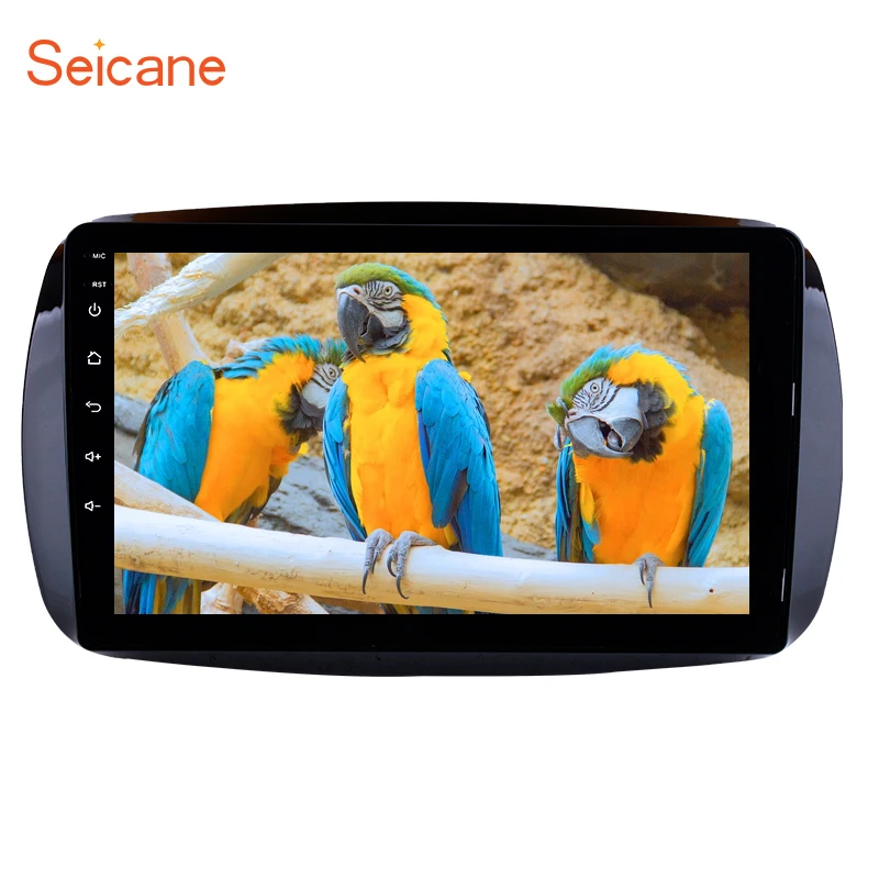 Seicane 9 "Android 8,1 Автомобильный мультимедийный для 2015 2016 Mercedes-Benz SMART Fortwo Автомобильный gps навигационный плеер радио TPMS 4G WiFi SWC