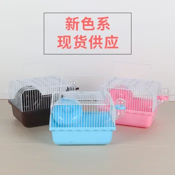 

Small rural hamster cage, hamster cage, bear cage, sunshine carrying cage, house outside, villa carrying products