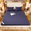 New waterproof Mattress Cover Solid Color Zipper Type Six Sides All Inclusive Quilted Bed Mattress Protector ► Photo 3/6