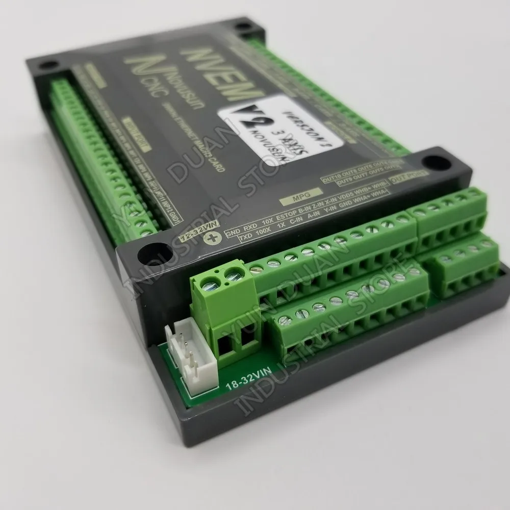 Ethernet карта Mach3 3 4 5 6 осевая коммутационная плата управления 200 кГц MPG для шагового