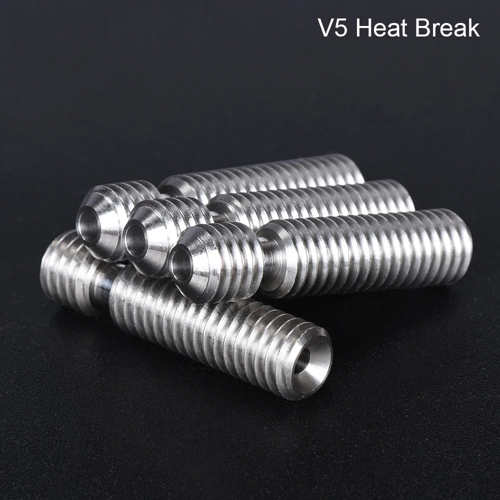 

High quality V5 Heat Break MK8 Throat Bowden Feeding Tube For 1.75MM Filament E3D V5 Extruder J Heat Hotend 3D printer parts