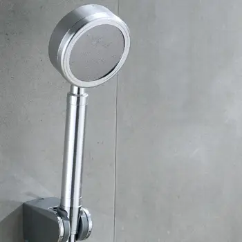

Hand Held Shower Head High Pressure Rainfall Experience Water Saving Detachable Filter Meaical Stone Bathroom Accessories