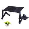 Aluminum Alloy Folding Table Computer Desk 360 Degree Adjustable Foldable Yili Heat Dissipation Laptop Desk Portable Bed Tray ► Photo 2/6