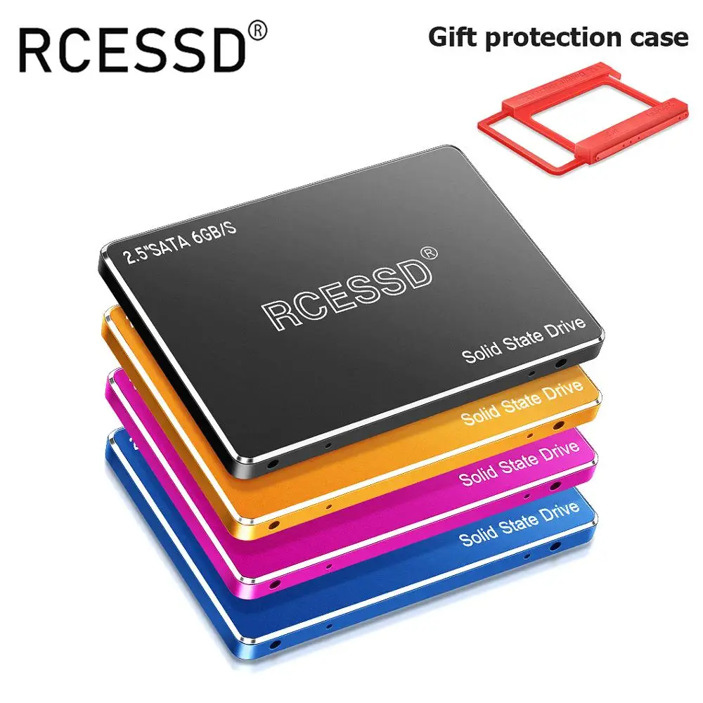 RCESSD металлический 120 ГБ 240 480 SATA III 2 5 дюймовый Внутренний твердотельный накопитель