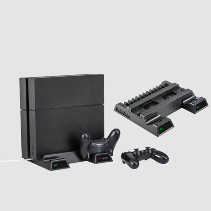 Вертикальный охлаждающий вентилятор с подставкой совместимый PS4 Pro/Slim