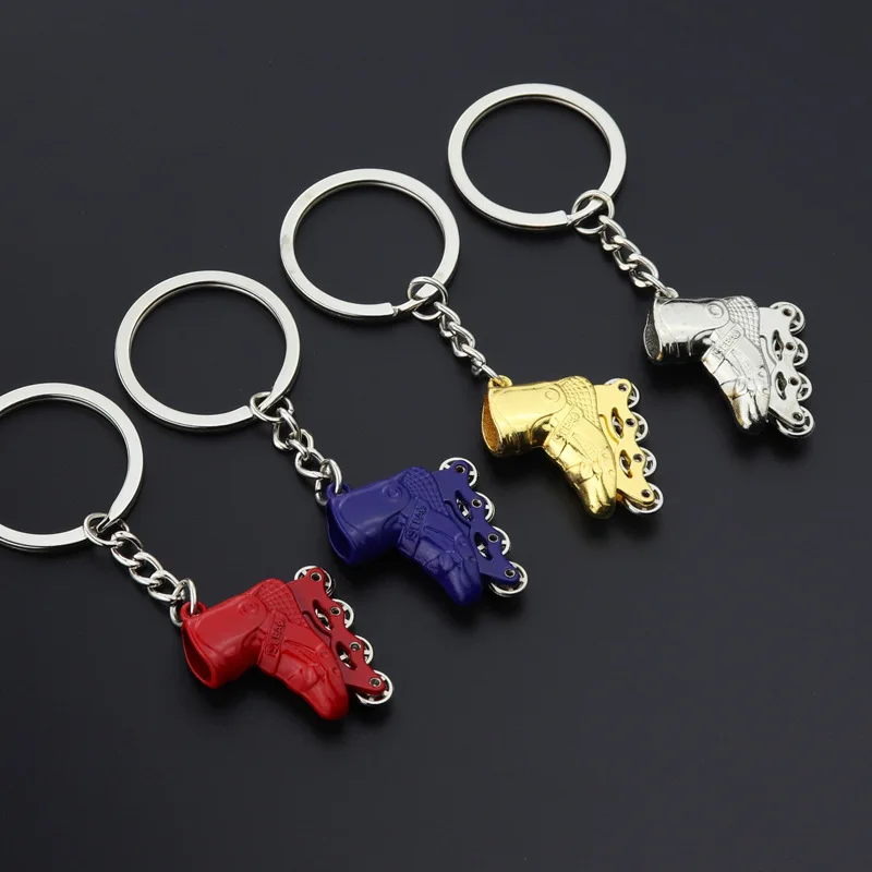 

Creative skate key chain fashion skate pendant buckle student gift pulley shoe gift bag Pendant