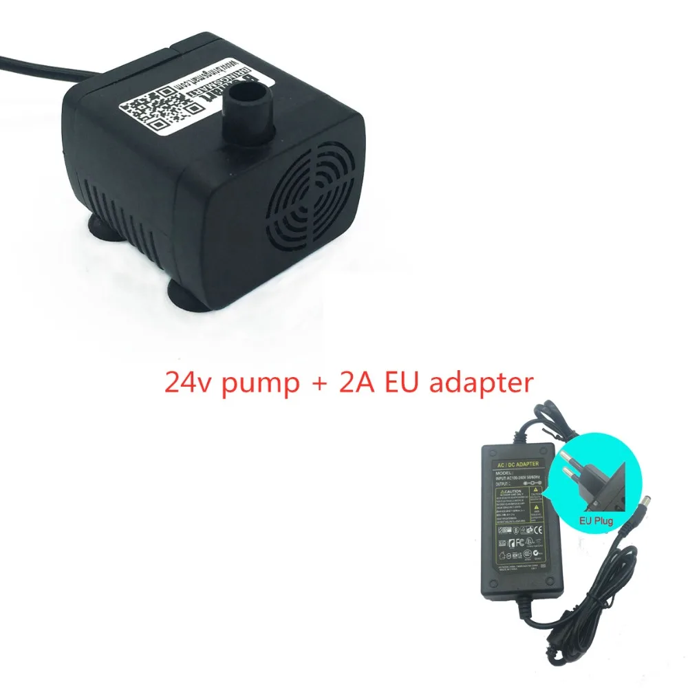 左 24v pump + 2A EU adapter