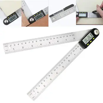 

200mm LED Digital Protractor Inclinometer Goniometer Angle Ruler Measuring Tool