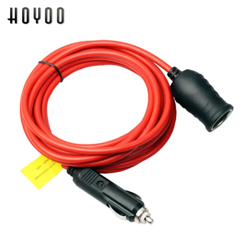 

12V 24V 10A Car Cigarette Lighter Extension Cord 3.5 M Socket Styling Charger Cable Female Socket Plug Car Cigarette Accessories