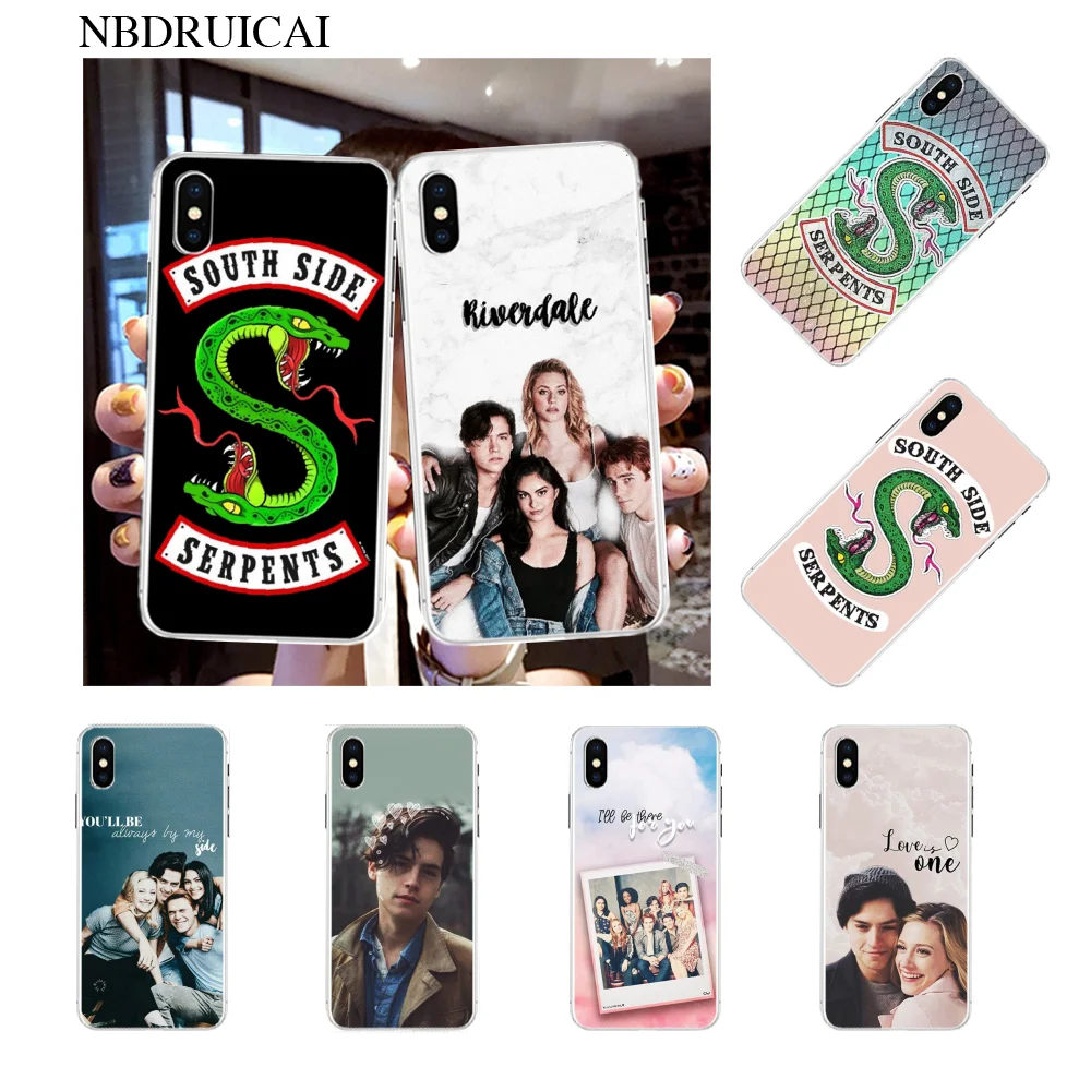 NBDRUICAI Riverdale South Side Serpents DIY чехол для телефона с принтом iPhone 11 pro XS MAX 8 7 6 6S Plus X 5S SE XR