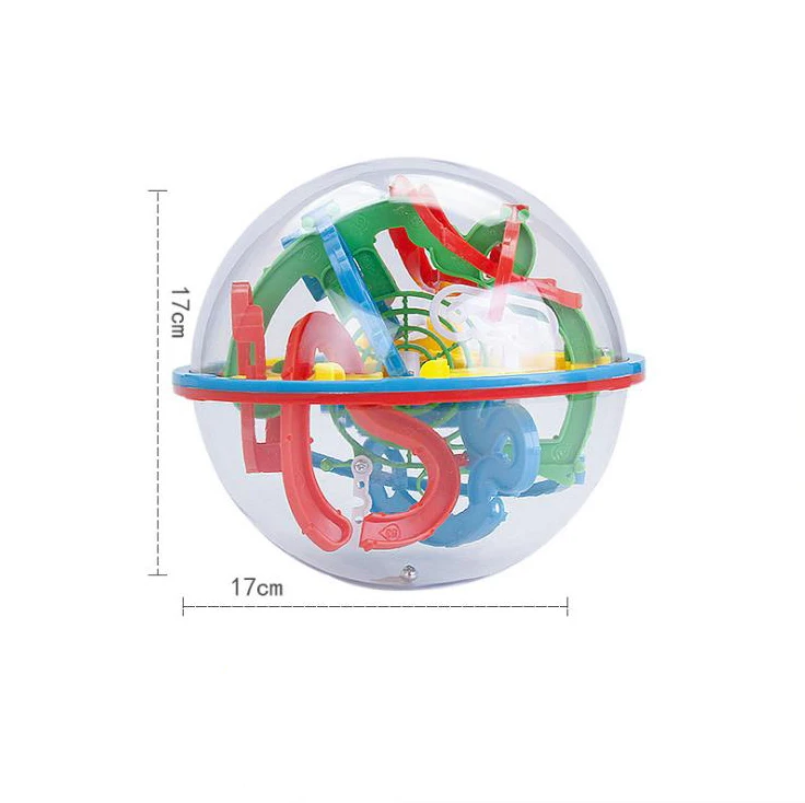3D головоломка волшебный лабиринт мяч образовательный баланс игры 3D стерео Волшебная бусина образование детские игрушки подарки