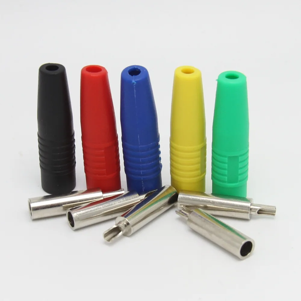 5 farbe Löten 4mm Bananen Buchse Bananen Buchse Für 14AWG Kabel 10 teile/los – Detail 15