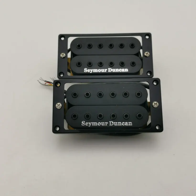 Seymour Duncan SH1N SH1B Alnico5 звукосниматели шеи и моста Электрогитара хамбакер звукосниматели 4C 1 комплект черный