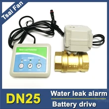 Special Offers intellegent water leak sensor alarm detector control electric valve automatically, leak protector used for DN25, 1" Pipe line Special Offers intellegent water leak sensor alarm detector control electric valve automatically, leak protector used for DN25, 1" Pipe line
