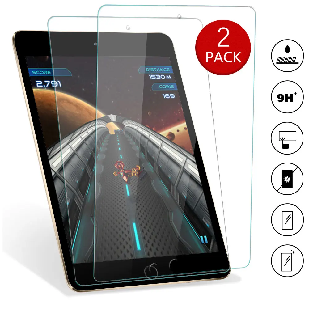 2 шт. для 2019 iPad 10 Pro 11 Air 3 5 защита экрана из закаленного стекла 9 7 4 6 7th Mini 9|Защитные