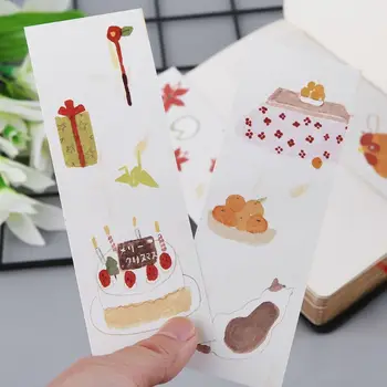 

30pcs Creative Chinese Style Paper Bookmarks Painting Cards Retro Beautiful Boxed Bookmark Commemorative Gifts XXUC