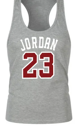 Летний бренд Jordan 23 Мужской хлопковый жилет с мужской фитнес костюм camisetas хип-хоп без рукавов - Цвет: 19