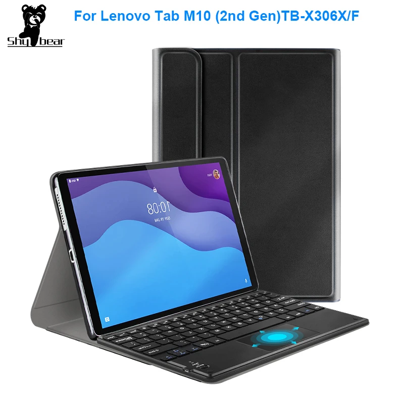 Soft Keyboard Case For Lenovo Tab M10 Hd 2nd Gen With Touchpad Case For