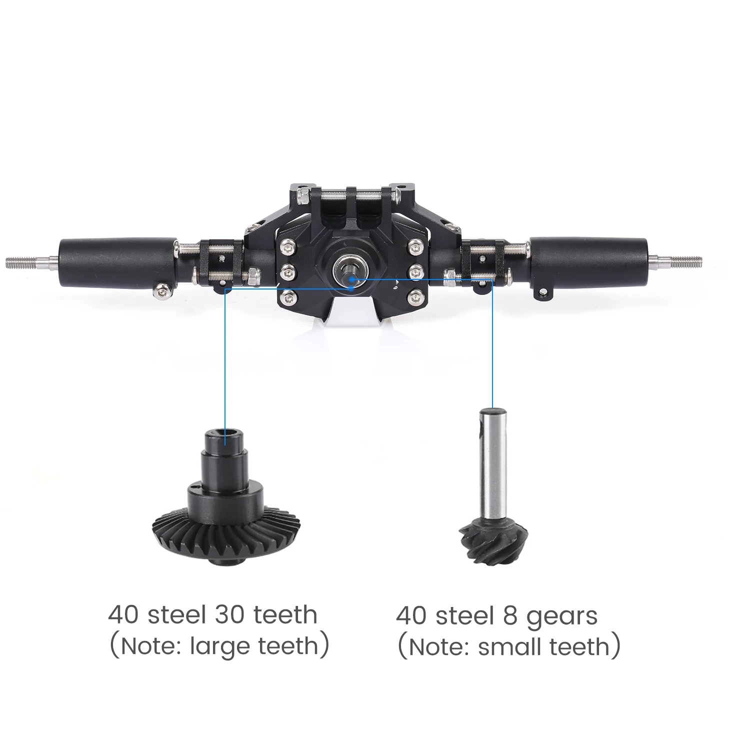 Aluminum Alloy Front Rear Bridge Axle Replacement Part for 1/10 RC Crawler Car Axial SCX10 II 90046 90047 RGT 86100 Car|Parts Accessories| - AliExpress Aluminum Alloy Front Rear Bridge Axle Replacement Part for 1/10 RC Crawler Car Axial SCX10 II 90046 90047 RGT 86100 Car|Parts Accessories| - AliExpress