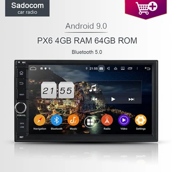 

DSP TDA7851 2 din Android 10.0 Car multimedia Player 4GB RAM 64GB ROM 8 Core GPS RDS autoradio wifi Bluetooth 5.0 For universal