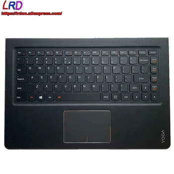 

C Cover Upper Case Palmrest with US English Backlit Keyboard and Touchpad for Lenovo Yoga 900-13ISK ISK2 Laptop 5CB0K48472