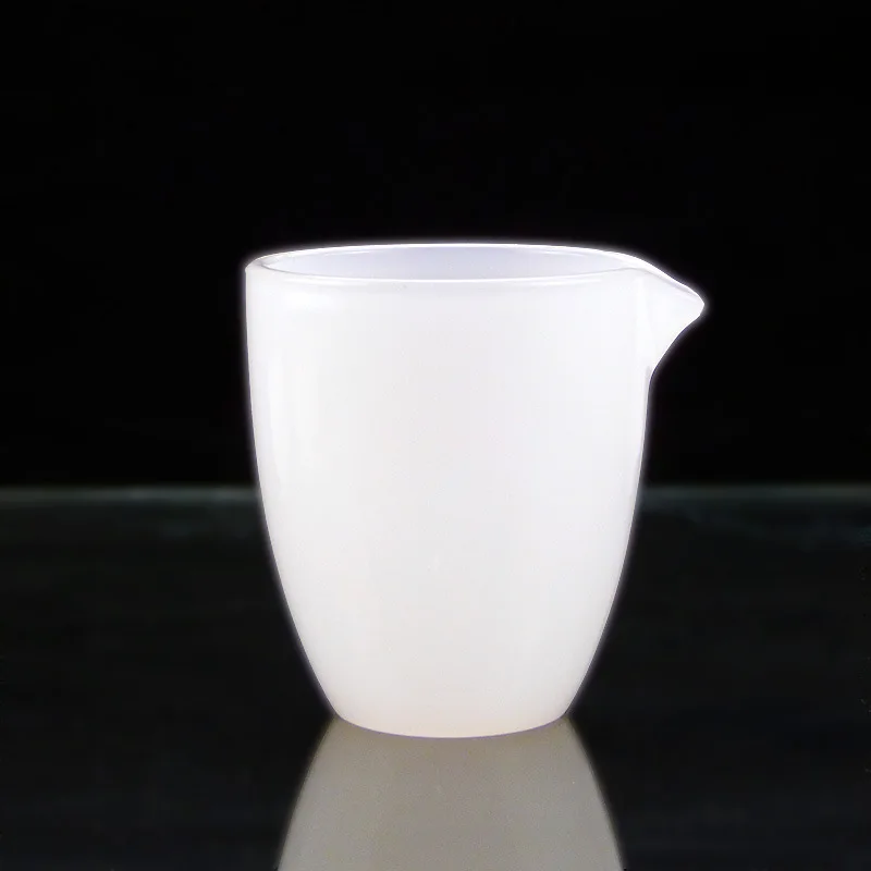 Crystal Jade Material Tea Set Teacup Master Cup Lid Bowl Extra-large Pitcher Glass Cup Kung Fu Tea Set