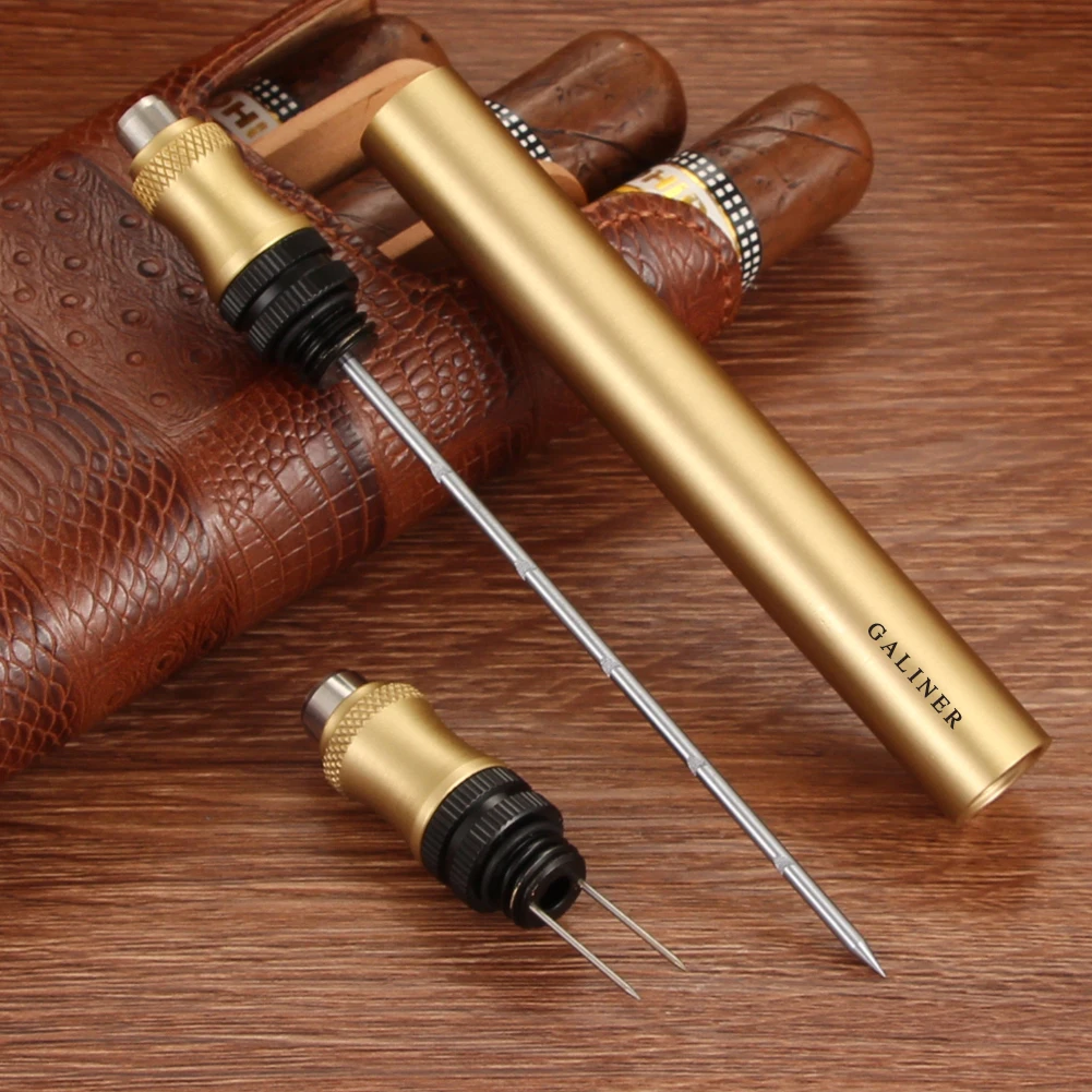 GALINER Luxury Cigar Punch Cutter Professional Knife Detachable Cigar